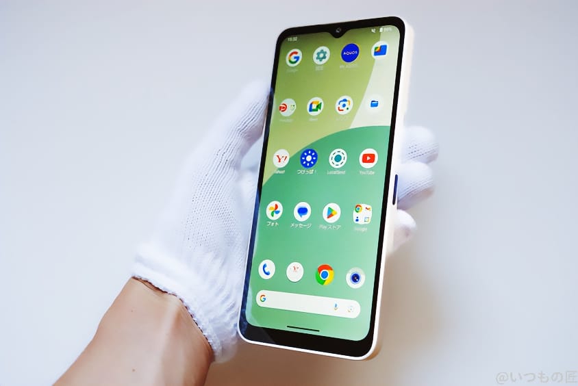 AQUOS wish4 評価 評判 口コミ 液晶画面