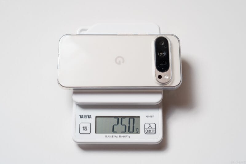 google pixel9 pro xl ケース付きの重量 | スマホの口コミ・評判・悪口.jp Google Pixel9 Pro XL ケース付きの重量